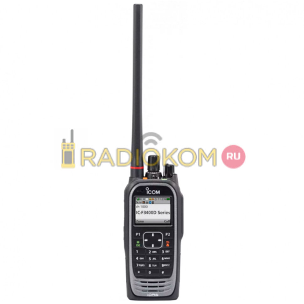 Профессиональная портативная цифровая рация Icom IC-F3400DT: купить в  Омске. Быстрая доставка